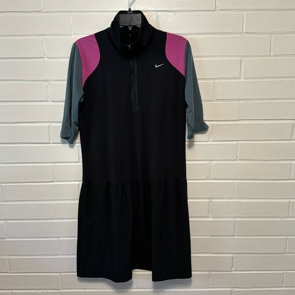 ⬇️ ⭐️ Nike Women's Golf Tour Performance Dress Size L Dri Fit